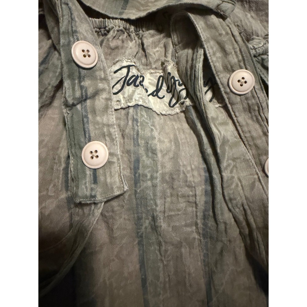Jaded Gypsy Starpath Sway Tunic Pinafore Dress Patchwork Lace Neutral SM NEW - Picture 12 of 12